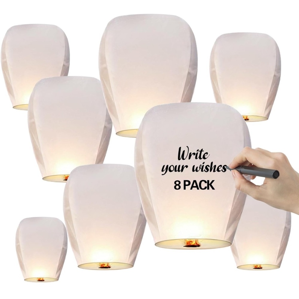 New in package 8 lanterns